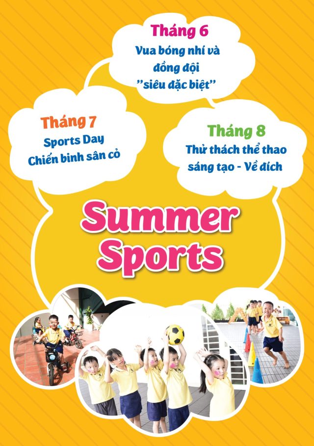 Chương trình hè tại Trường Mầm Non Vương Tú